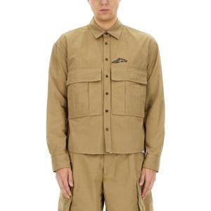 디스퀘어드 남성 베이지 긴팔 셔츠 S79DL0052_D35224114