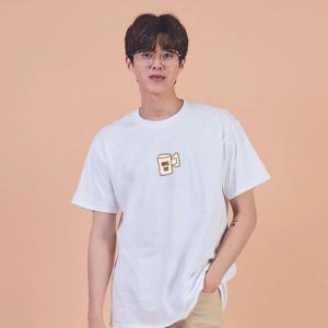 키밍 커피 컵 여름박스티 편한반팔티