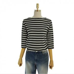 [에이비에프지]라운드 7부 스트라이프티  AZZ3HK38