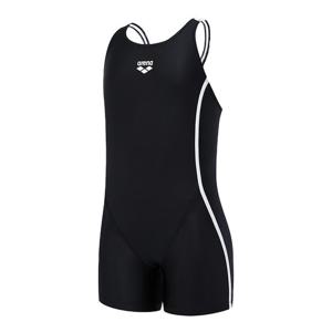 아레나 여아동 수영복 아레나라인2 3부 반신 레이서백 A5FG1GL07 BLK