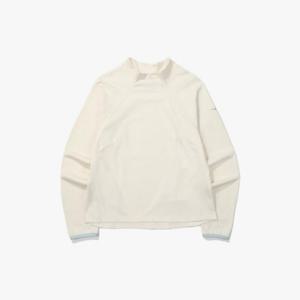 디아도라긴팔티 KQJ D4422TRL85IVS 스테이 웜 긴팔 티셔츠 우먼 IVORY