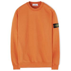 23SS 스톤 와펜 라운드 맨투맨 오렌지 101563051 V0073