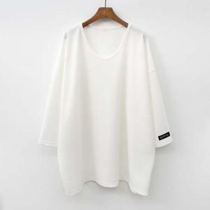 여성 빅사이즈 스판유넥소매라벨티 ILG400M305