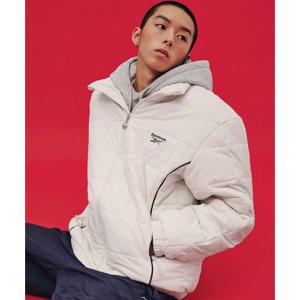 [리복]스퀘어 퀼팅 패딩 자켓 - 아이보리 REJU5FP35_I1