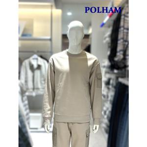 [폴햄]남성 무브 플리스 포켓 맨투맨 티셔츠 PHF4TR1740 -US