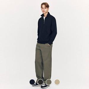 지오다노 115927 남자 겨울 기모 브러시드 이지와이드 치노 팬츠 면바지 01115927