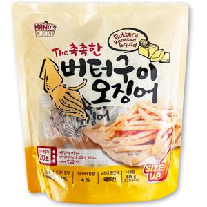 코스트코 마마스초이스 더 촉촉한 버터구이 오징어 536g(67g x 8개)