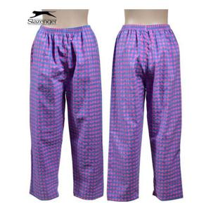 체크 여성 밴딩 9부 주머니파자마 팬츠 냉장고잠옷