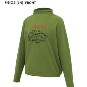 [디즈니골프]여성골프 밑단밴딩 하프넥 티셔츠DP3LTS0140