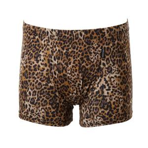 [비너스]폴리 스판 호피 나염 드로즈 VMP1810T-BR-EUS