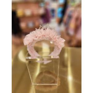 프렌치캣5 여아 핑크퍼왕관헤어밴드 (Q56DG5131)