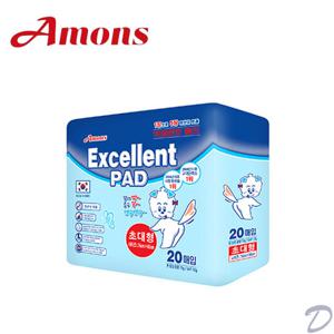 아몬스 애견용품 엑셀런트패드 초대형 120매 국산 패드