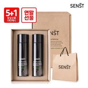 [센스트]남성화장품 시카 릴렉싱 옴므 2종세트 (토너+토너)+쇼핑백