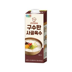 [베지밀]정식품 간단요리사 구수한 사골육수 950mlx12팩