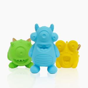 네추라너리쉬 몬스터 덴탈트릿 3종 강아지 노즈워크 이갈이 분리불안 장난감 + 간식 리필 8P