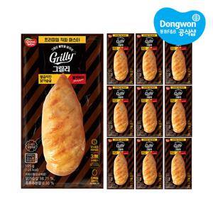 [동원냉장냉동] 동원 그릴리 황금닭가슴살 블랙페퍼 105g x10개
