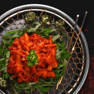 [임꺽정] 국내산 무뼈 매콤이 불 닭발 350g x 4팩