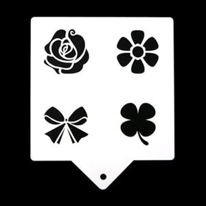 선물용 답례 떡케이크 쿠키 케이크 데코 스텐실 도안 베이킹도구 데코도구 케익스텐실 베이킹도안 스텐실도