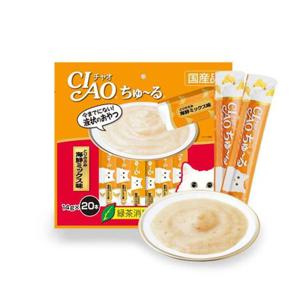 이나바 챠오츄르 닭가슴살해산물믹스 20개입 고양이영양간식 반려묘츄르 영양간식 이나바츄르 반려묘간식