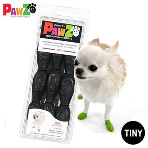 포우즈 러버 애견신발(Tiny)-블랙/애견신발/강아지신발
