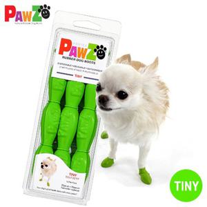 포우즈 러버 애견신발(Tiny) 그린/애견신발/강아지신발