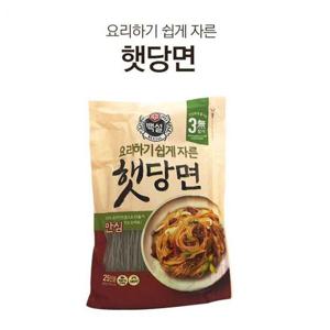 CJ 백설 햇당면 500g 대용량 25인분 당면 잡채 요리용 CJ 백설 햇당면 500g 대용량 25인분 당면 잡채 요리용 면 설날 추석 제사음식