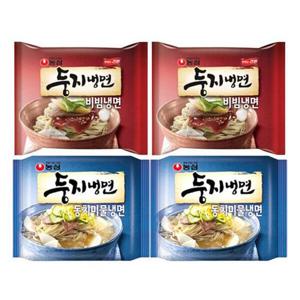 농심 둥지냉면 비빔냉면8봉 + 동치미8봉 총16개