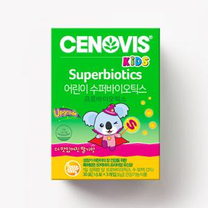 [유통임박] 세노비스 키즈 어린이 수퍼바이오틱스 유산균 딸기맛 (30포/30일분)_26년2월