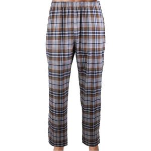 [비비안(언더웨어)]체크무늬의 순면기모 잠옷 바지EZ2950PBL-ST