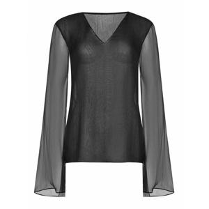 [ALBERTA FERRETTI] 라프리마 여성 블라우스 바이 메이드 오브 실크 2165115555 블랙 /8