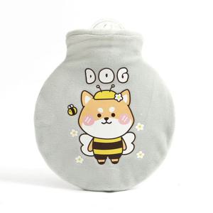 온찜질팩 HWA 꿀벌 강아지 보온물주머니 찜질 핫팩 240ml