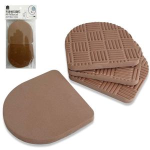 세탁기받침 생활 진동방지패드 중4P 세탁기패드 받침대 소음방지