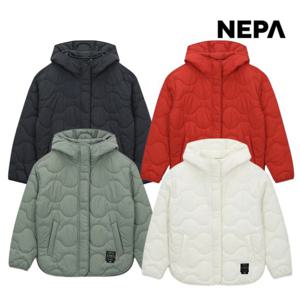네파 여성 패딩 점퍼 깔깔이 누빔 퀄팅 등산 후드 자켓 7K60961