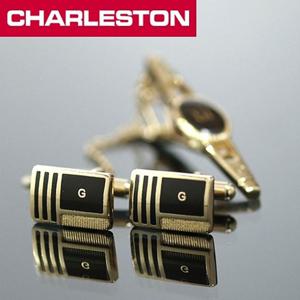 고급 카우스버튼 넥타이핀 생일선물 세트 AX8241