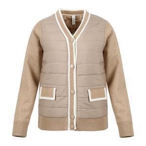 클라우스 여성골프웨어 덕다운 방풍 골프 니트 자켓 FH23WW2319 IS