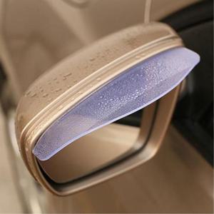 투명화이트 레인커버 사이드미러 2P 자동차방수가드