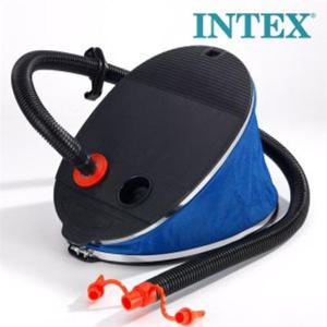 캠핑매트 INTEX 풋펌프68610 에어목베게 에어매트