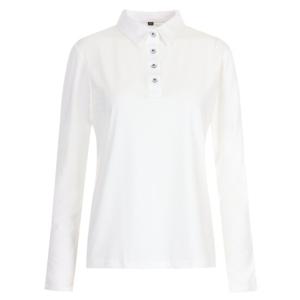 샵앤) 국산 여성 편안한 라인 프리미엄 스판 골프 긴팔 티셔츠 NG-WSH-20332-화이트(W524)