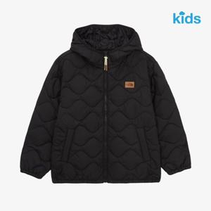 노스페이스키즈 점퍼 NJ3NR55S 블랙 마일로 히트 후디 경량패딩