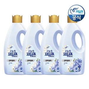 피죤 고농축 섬유유연제 오션후레쉬 2L 용기 x 4개