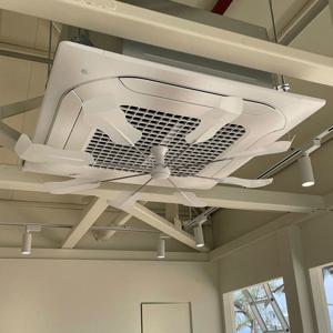 올트팬PRO 시스템냉난방 전용 무동력 실링팬 공기순환기 (화이트)