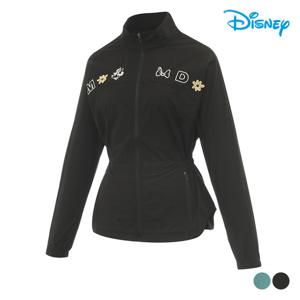 [디즈니골프]여성 스트링 아트웍 자수 집업 바람막이 점퍼 DM3LJB006