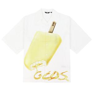 지씨디에스 화이트 젤라또 볼링 셔츠 A1CM2400TC8 10