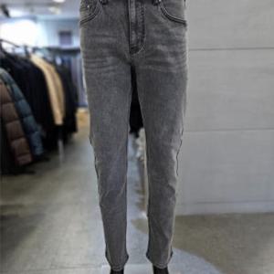 [바쏘]남자 청바지 기모 그레이 워싱 데님 팬츠 WSAFZ4PS87A