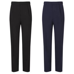 남자 간절기 빅사이즈 원턱 스판 정장바지 LO-PTA-D530