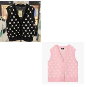 [셀덴]자가드 오픈형 조끼_EDVK23W05_2종 1택