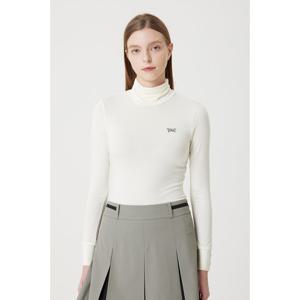 [PXG공식] 여성 모크넥 베이스 레이어 롱 슬리브 티셔츠-PJFCW110301