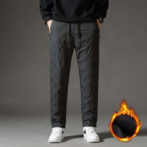 남성 융털 일자팬츠 방한바지 DS-CC384