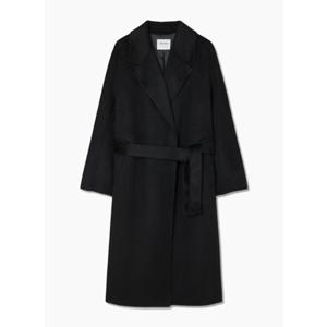 쉬즈미스 (SWHCTP42130) 울 벨티드 핸드메이드 롱 코트