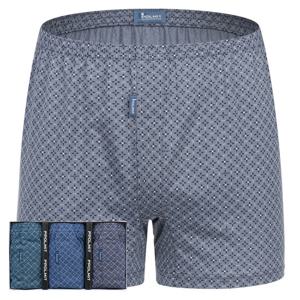 폴밋 순면 실켓 가공 남성 사각 트렁크 팬티 3매 세트 PMT812-1A